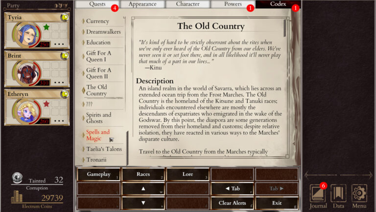 Corruption of Champions II Cheats